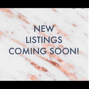 New items are coming shortly!